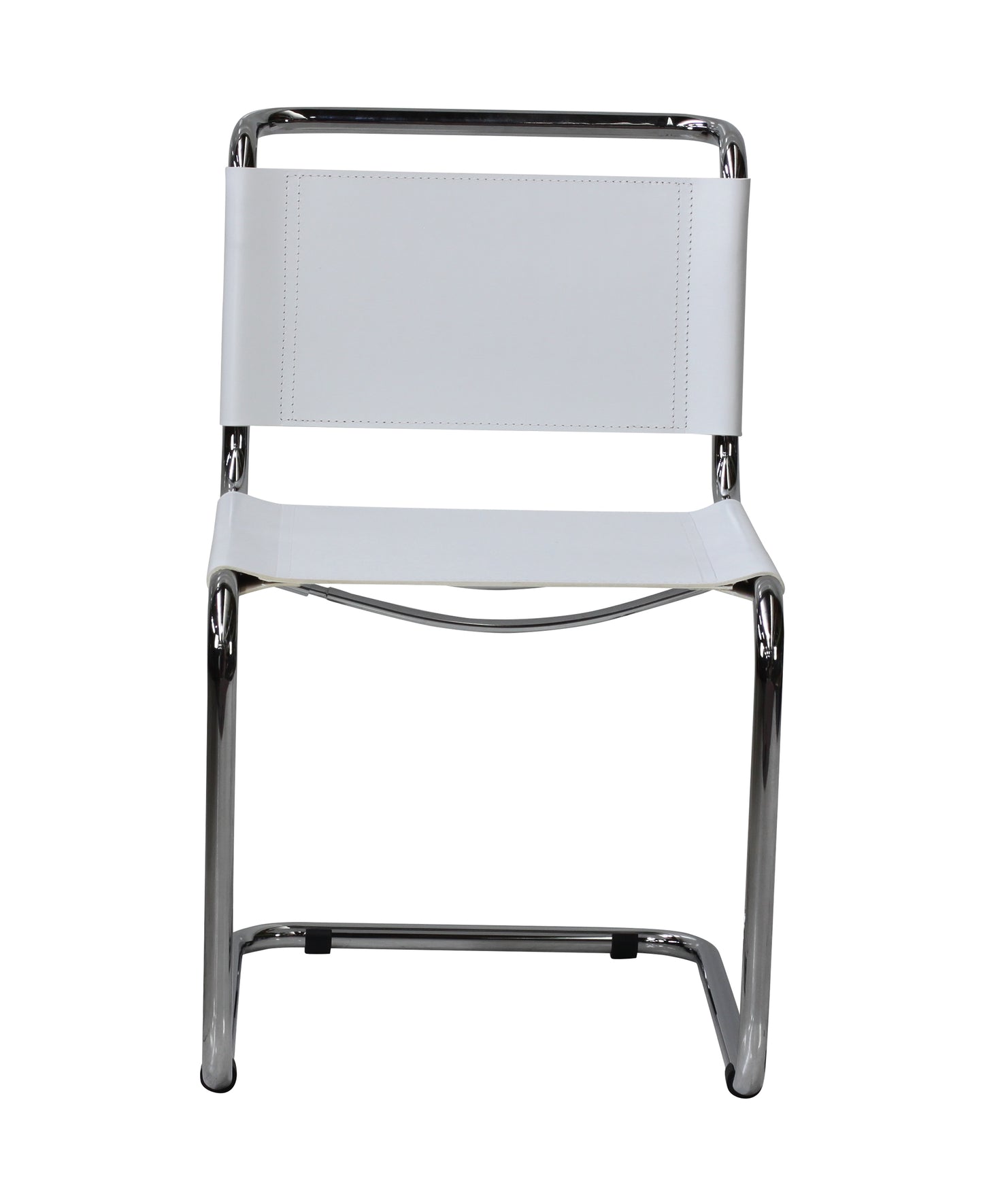 Mart Stam style Chair  | White | Front