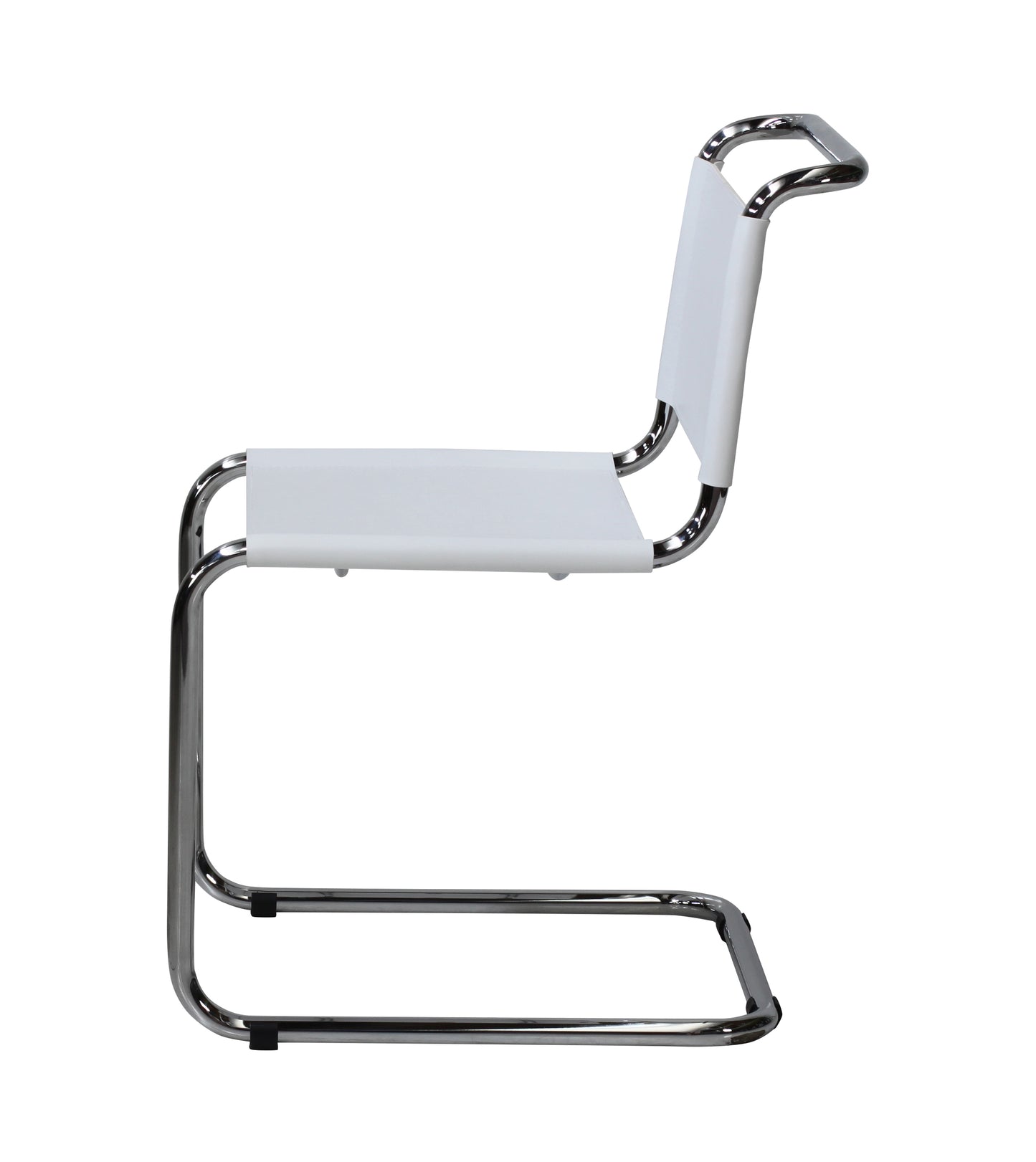 Mart Stam style Chair  | White | Side