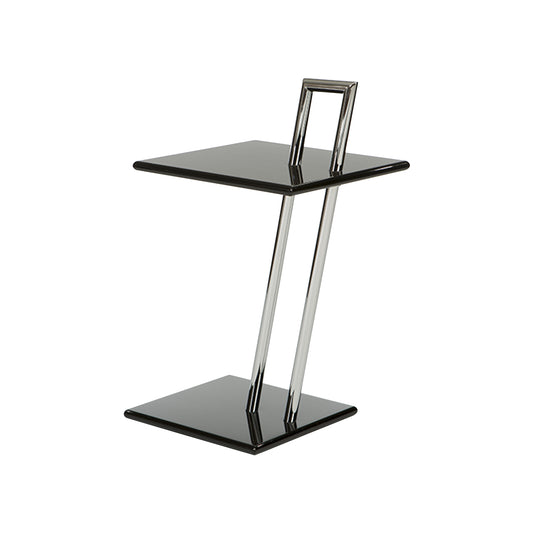The occasional table square style | Black | Side