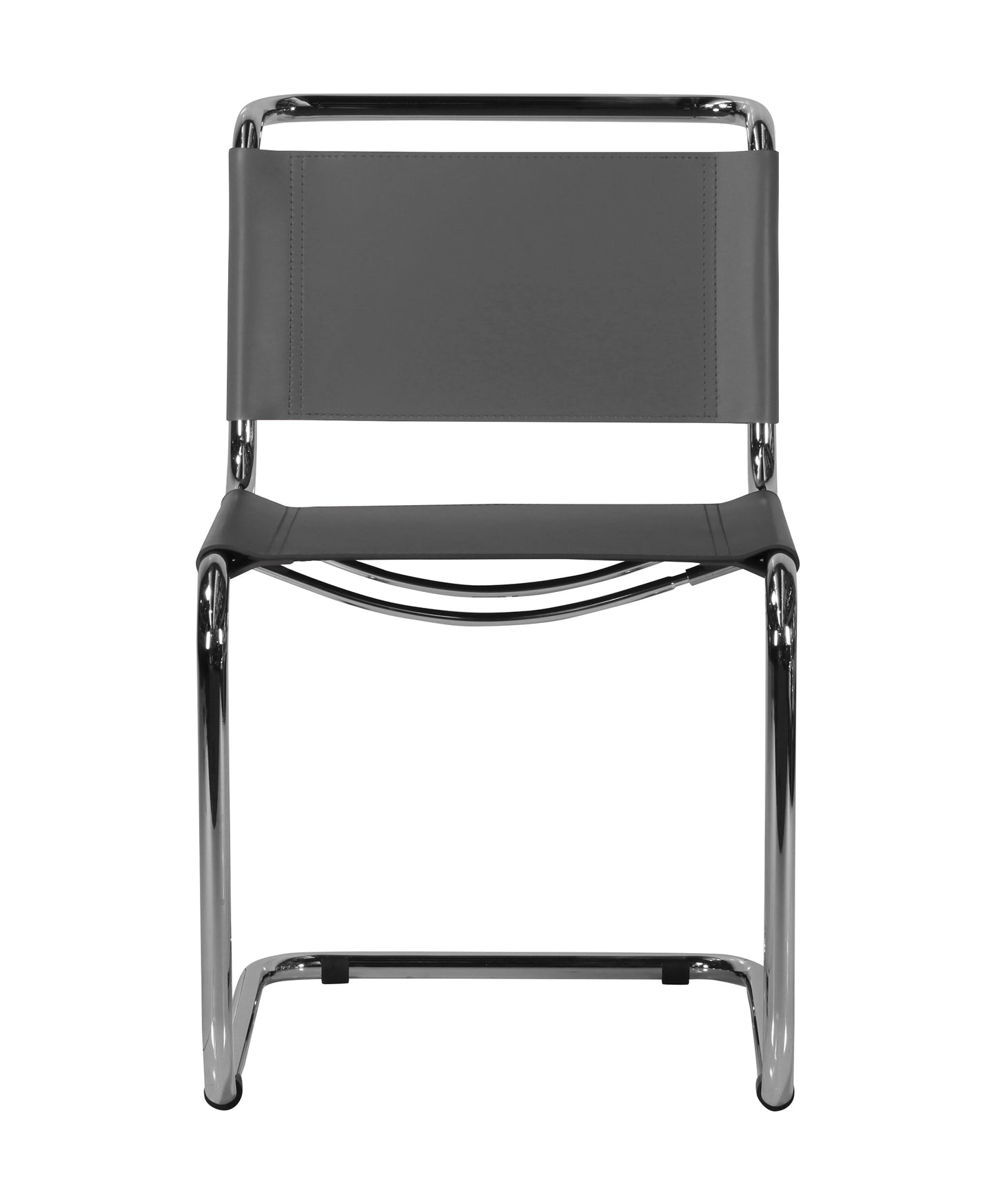 Mart Stam style Chair | Grey | Side