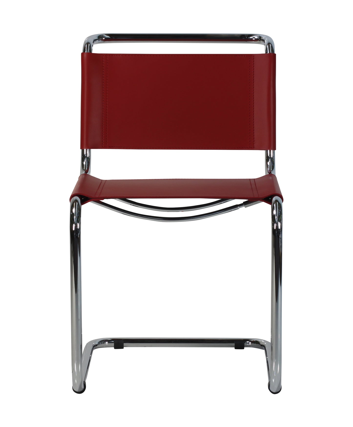 Mart Stam style Chair  | Red  | Side