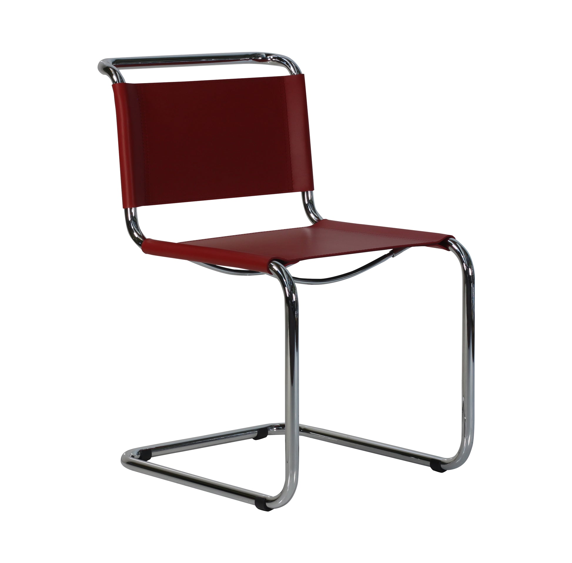 Mart Stam style Chair  | Red  | Side