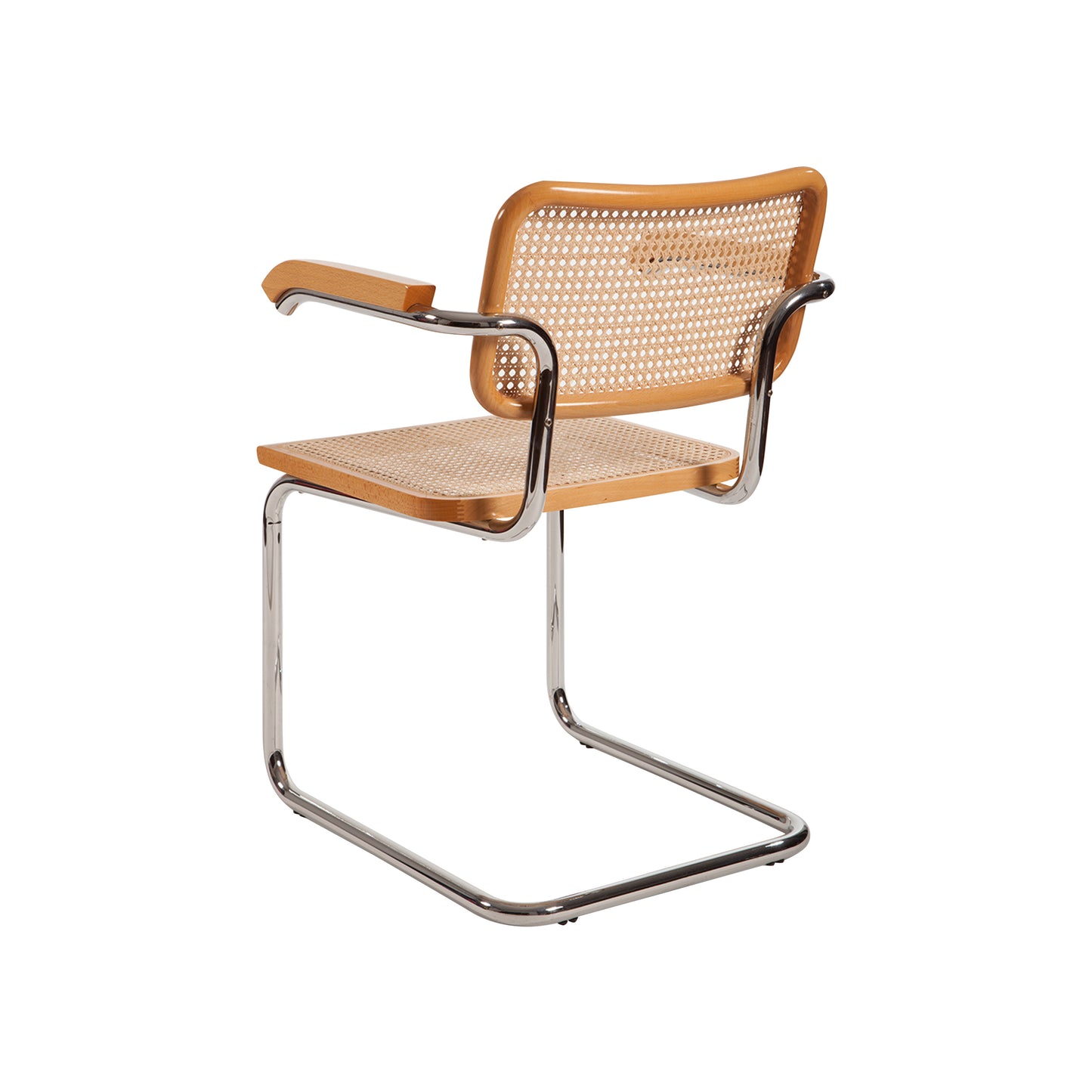 Armchair cesca style | Natural Wood | Back