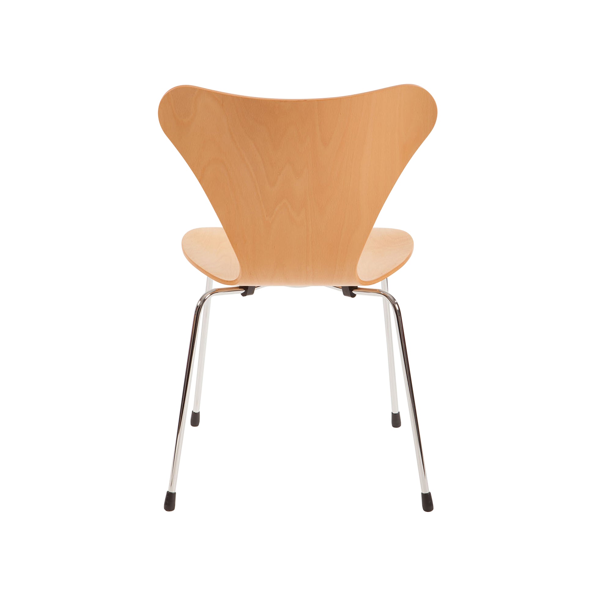 Jacobsen stackable chair | Natural Beech | Back