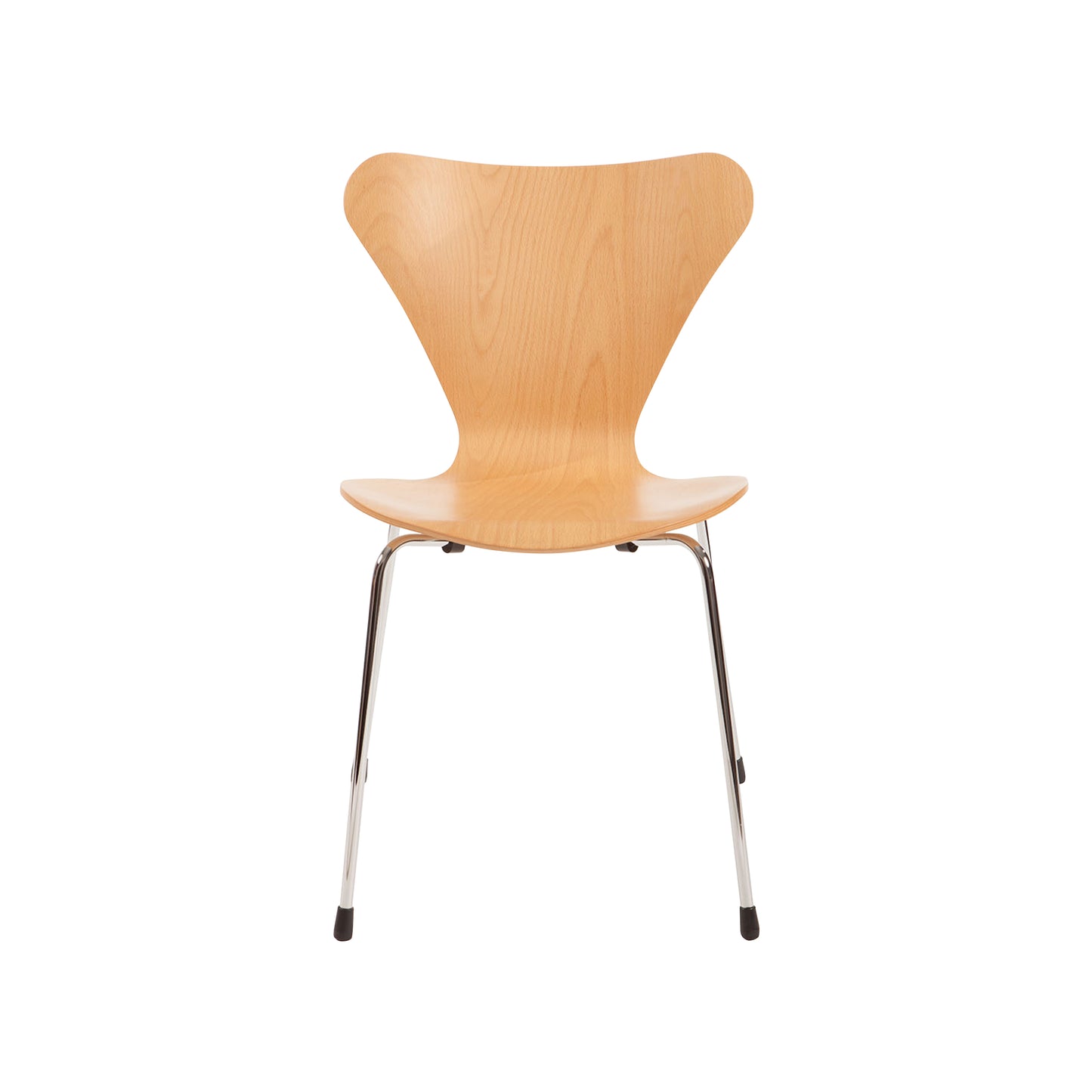 Jacobsen stackable chair | Natural Beech | Front