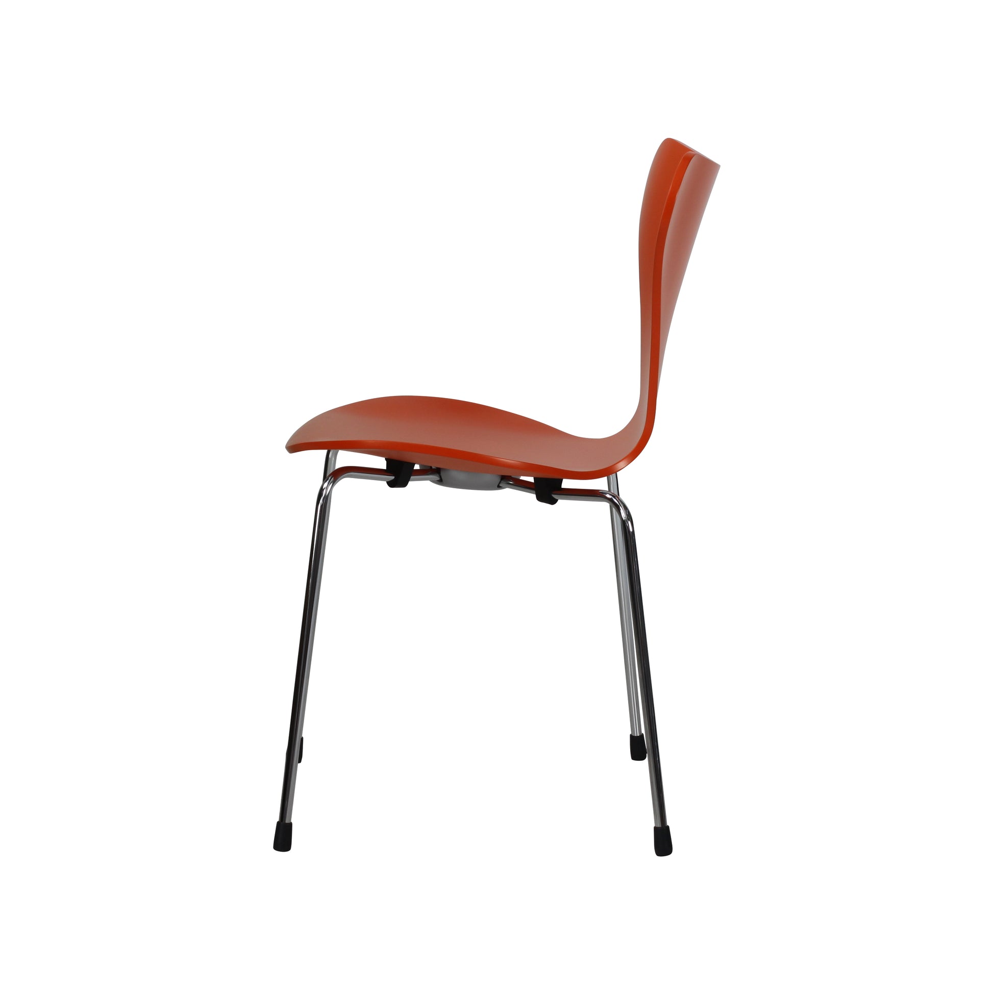  Jacobsen stackable chair | Orange | Side