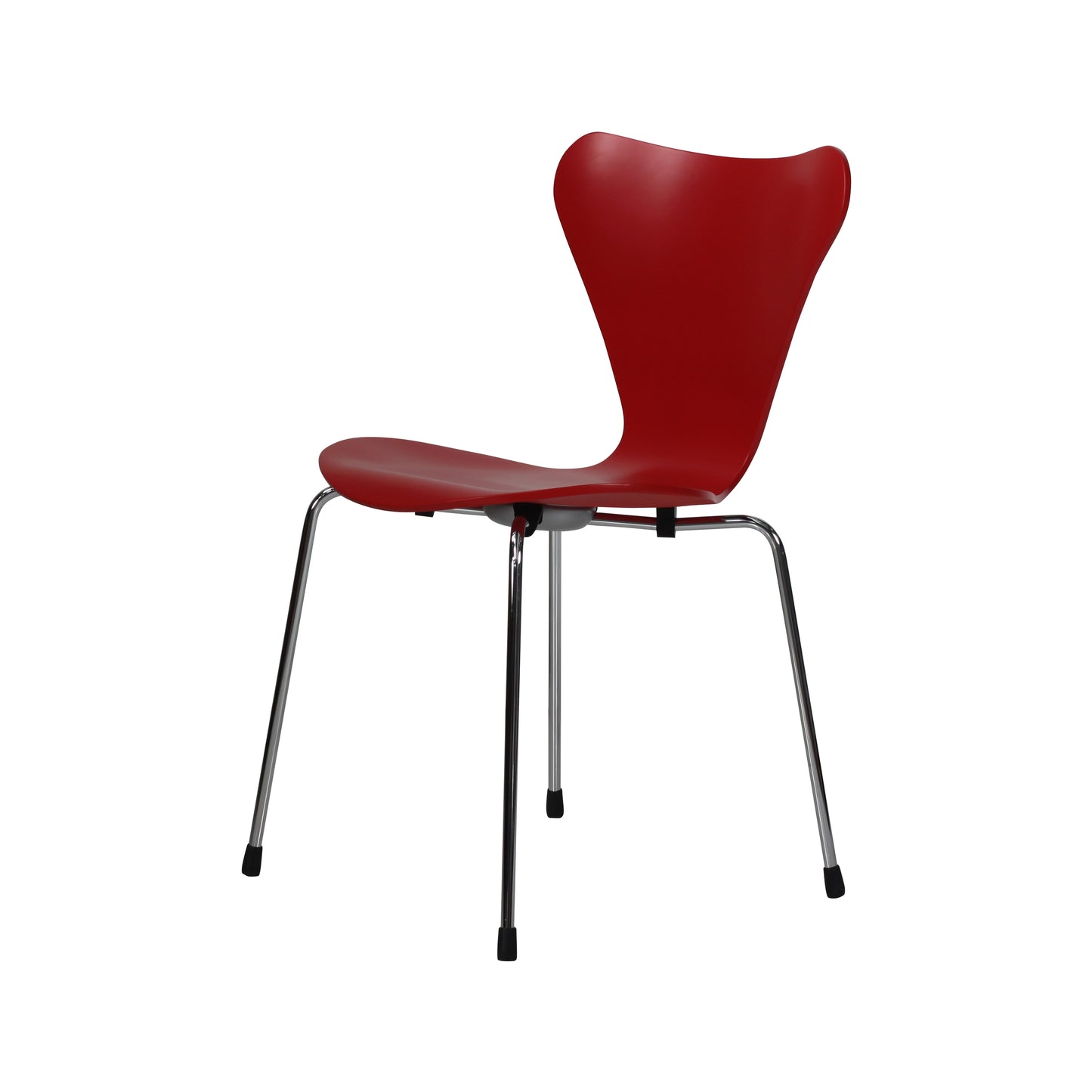 Jacobsen stackable chair | Red | Side
