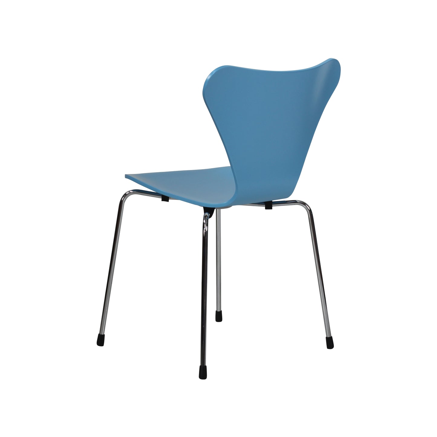 Jacobsen stackable chair| Blue | Back 
