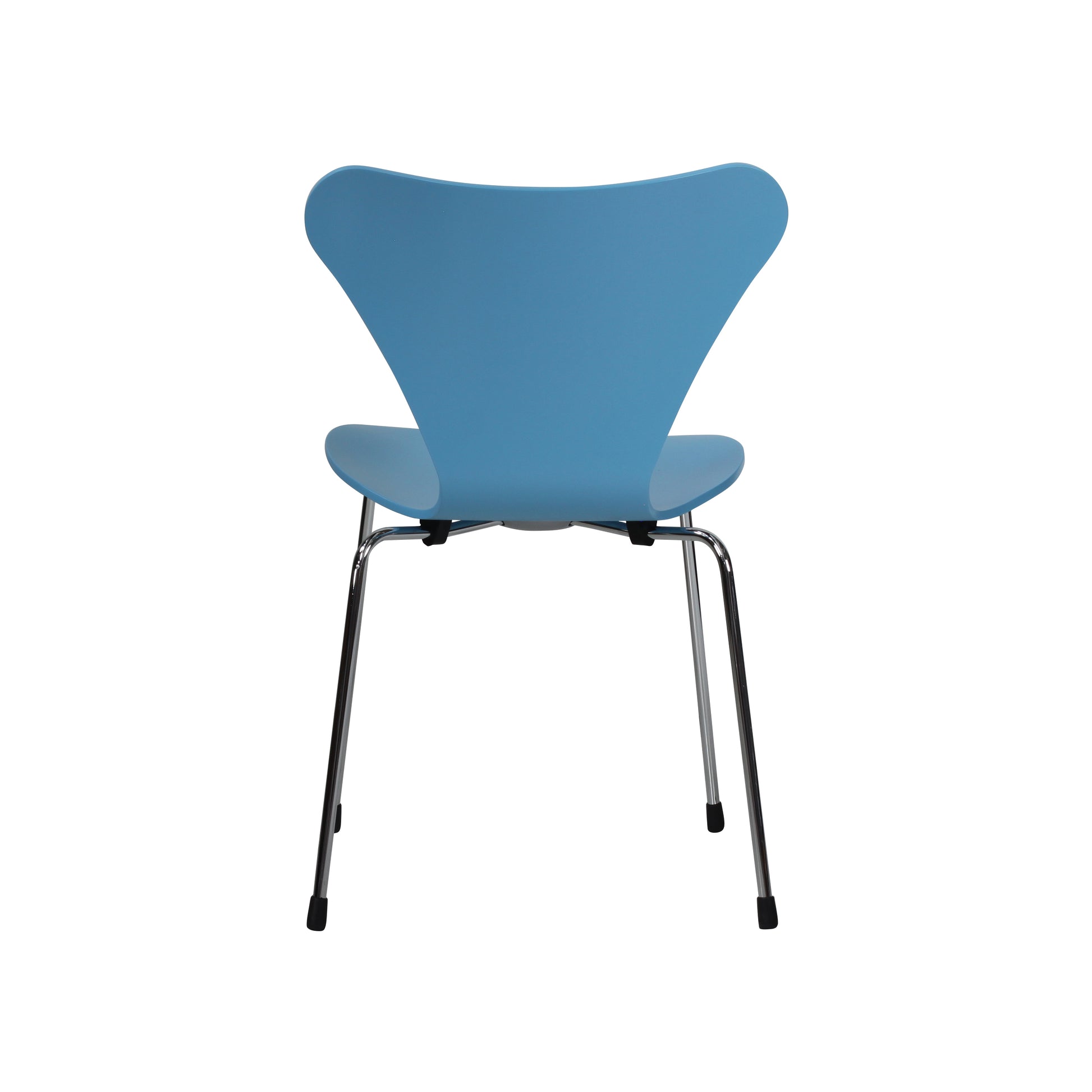 Jacobsen stackable chair| Blue | Back 