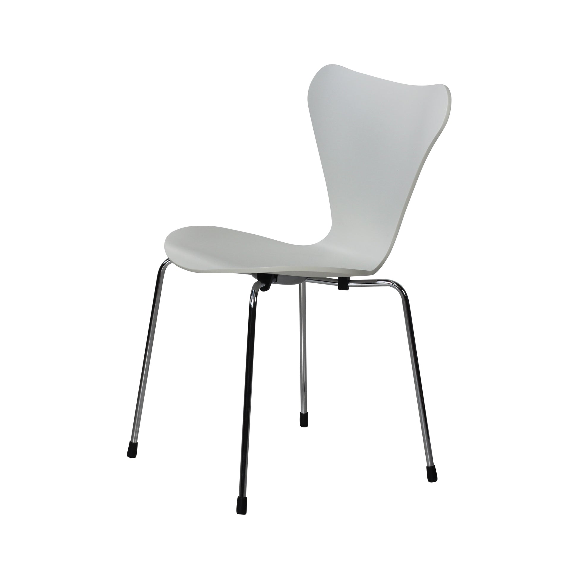 Jacobsen stackable chair | White | Side
