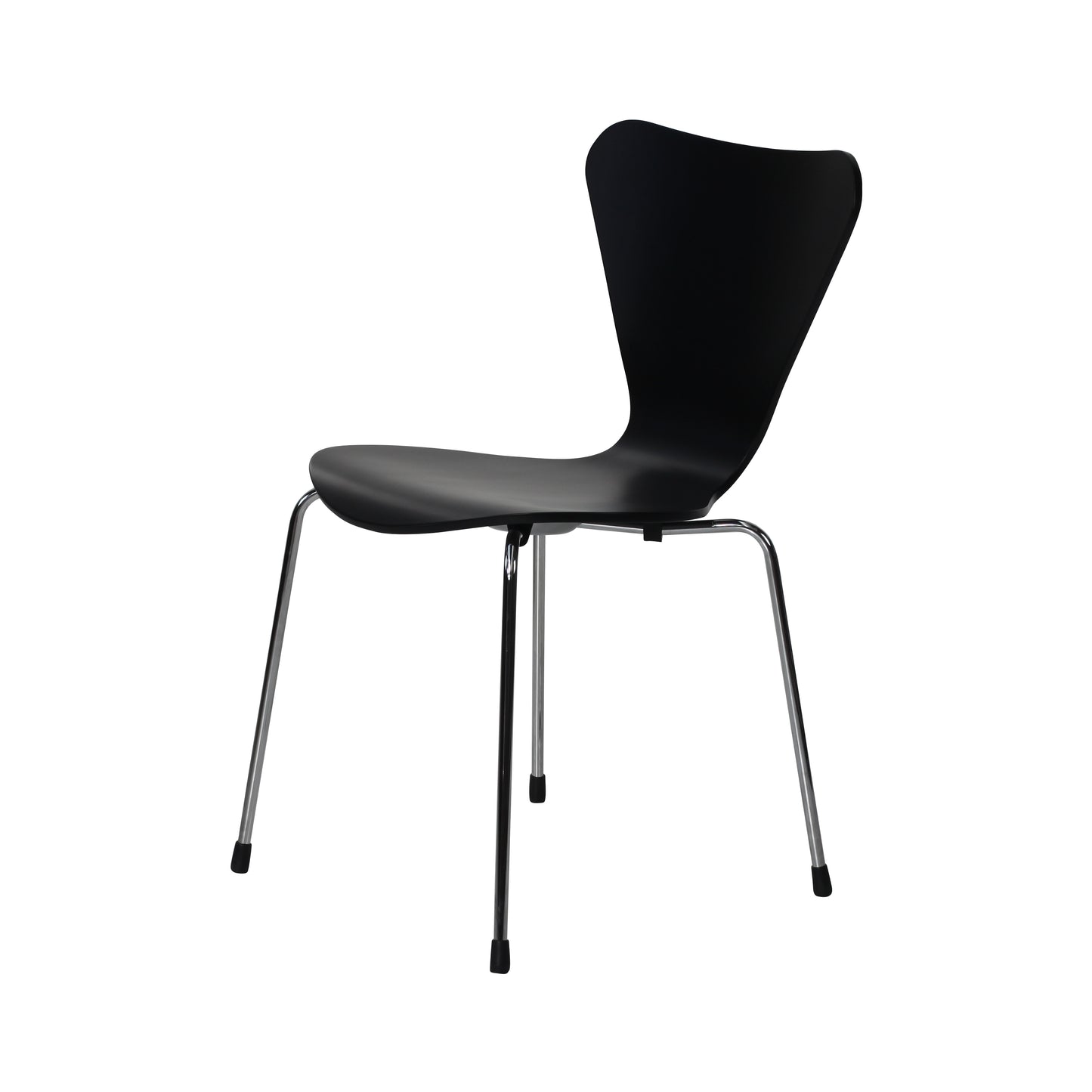 Jacobsen stackable chair | Black | Side