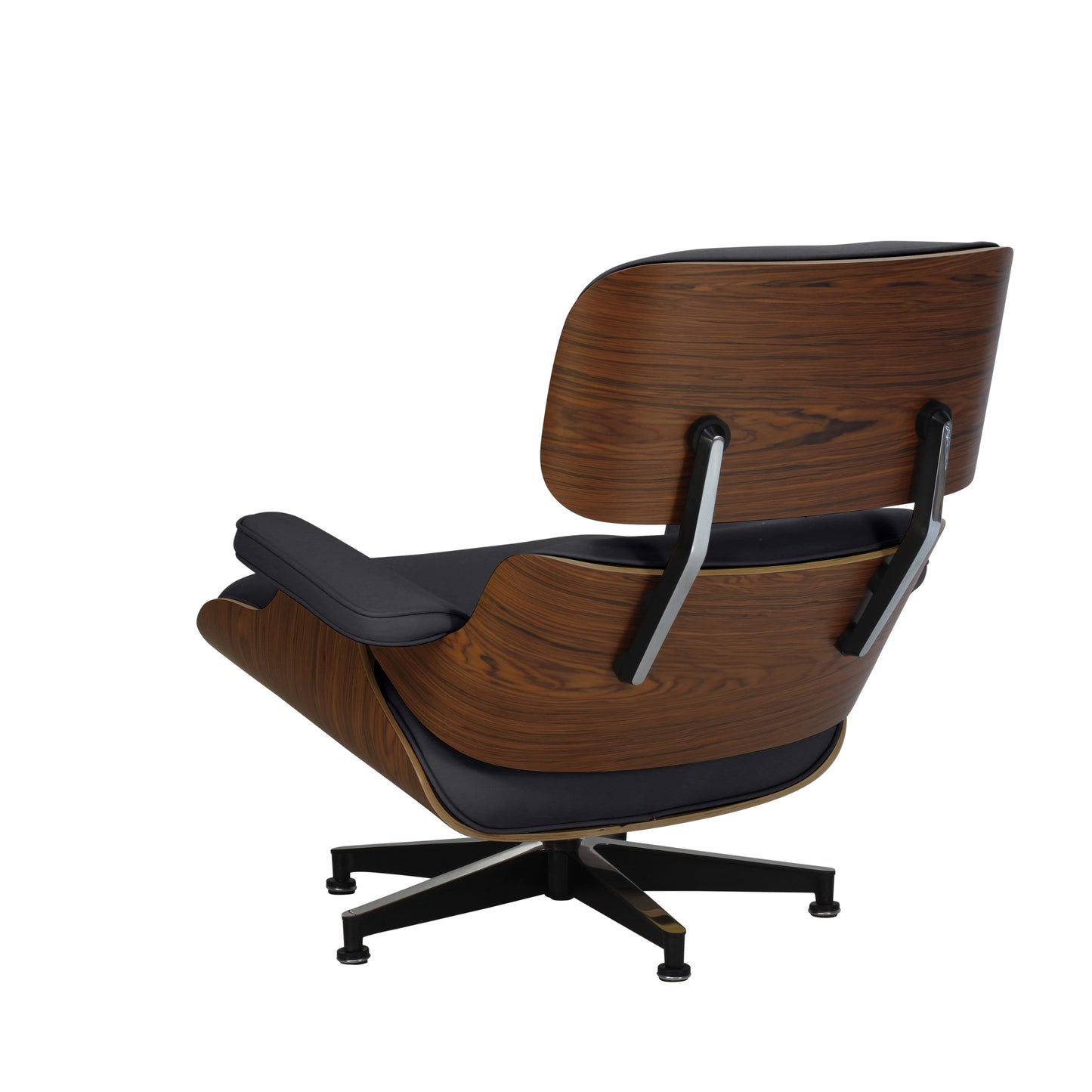 Lounge chair | Black Leather | Side