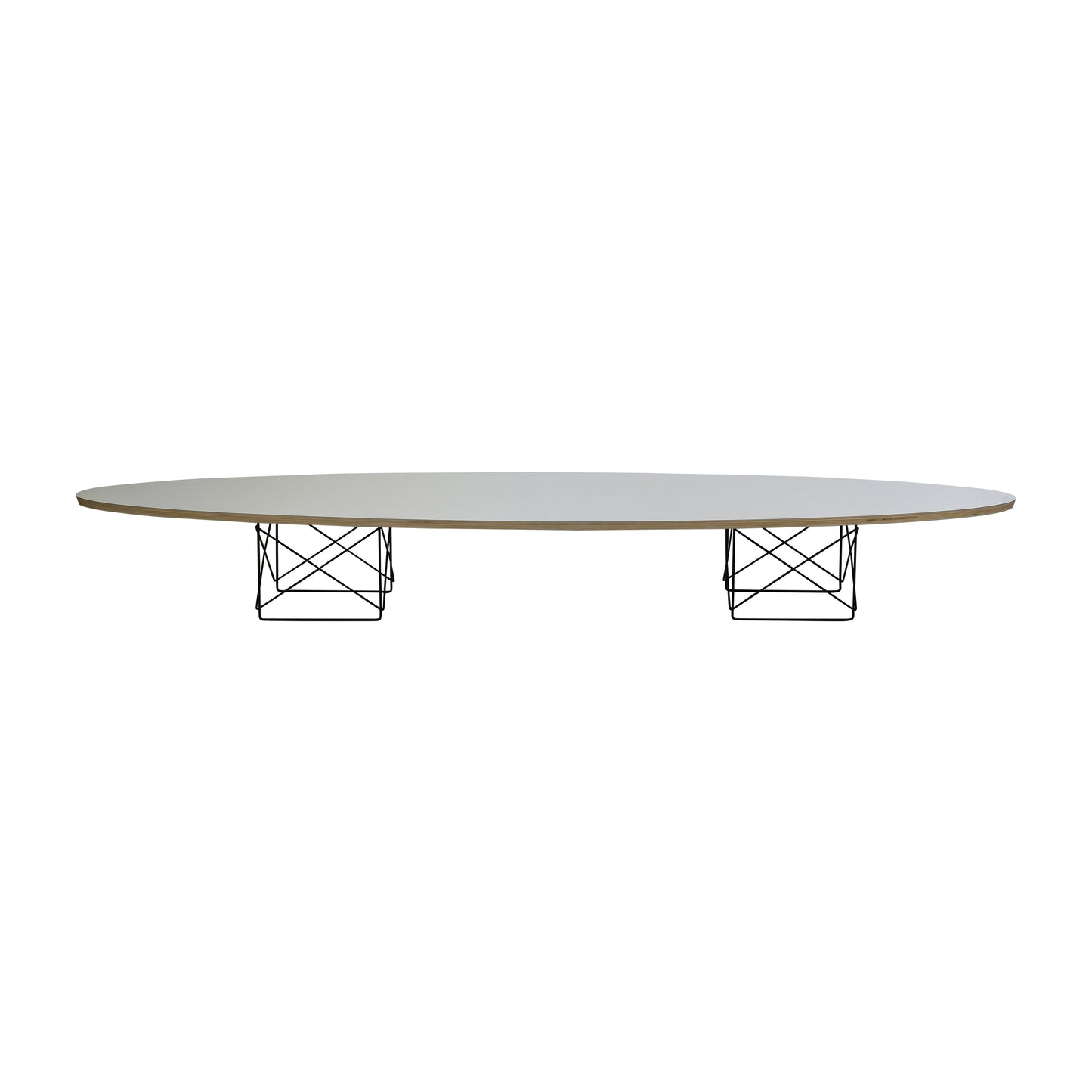 Table Elliptique de Style Eames 